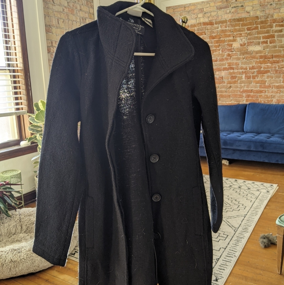 LL Bean 100% wool jacket